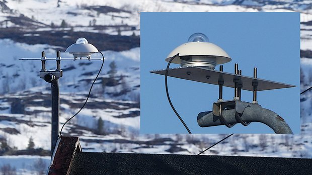 Pyranometer med termosøyle, Hukseflux SR11