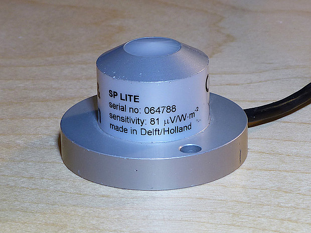 Pyranometer with silicon fotodiode, Kipp & Zonen SP Lite